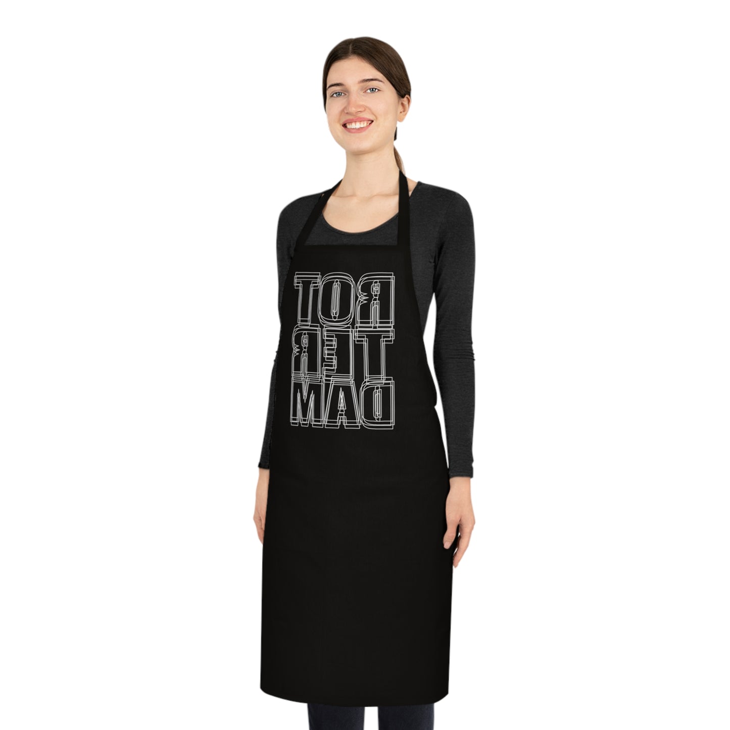 Triple Line Cotton Apron