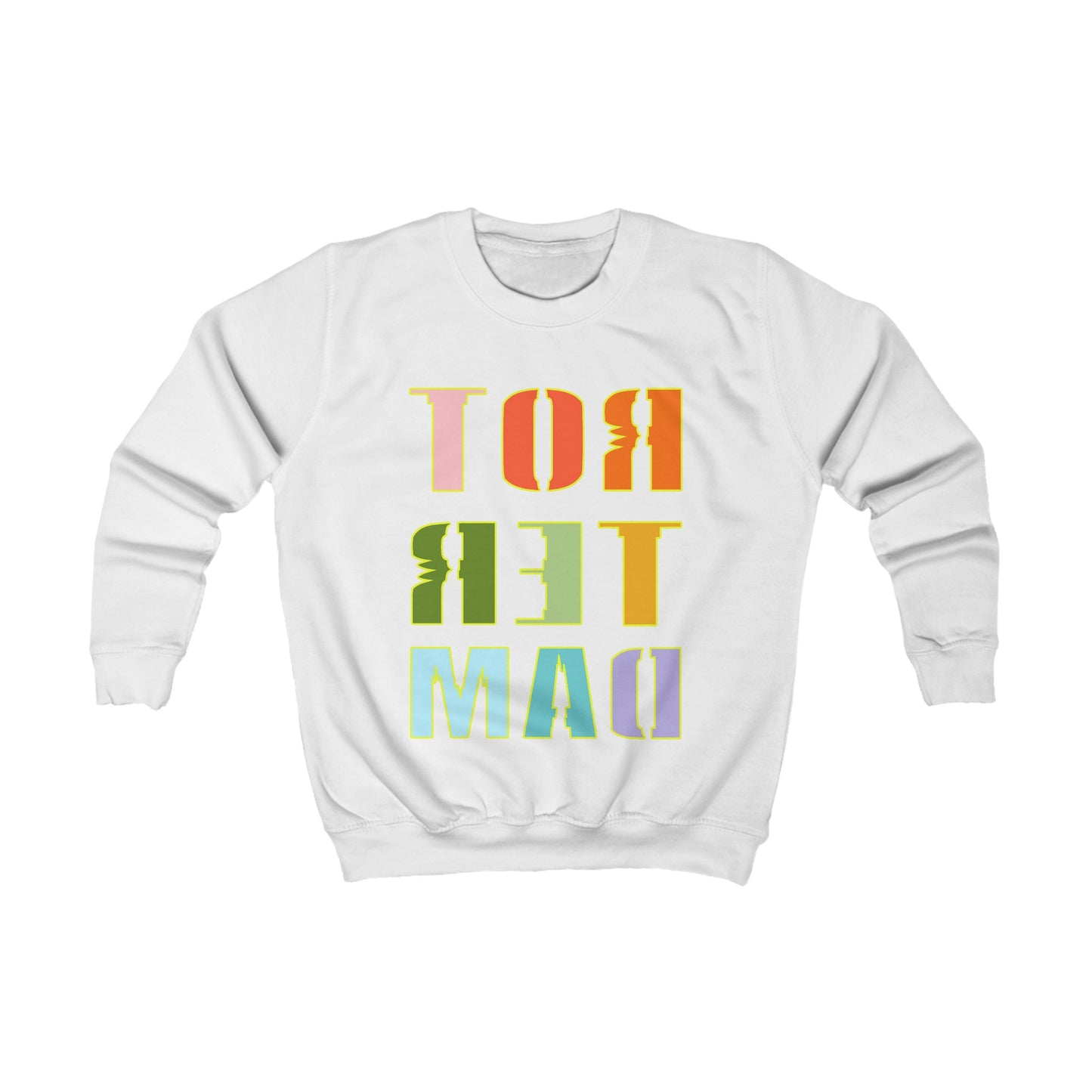 Neon Lime CB Kids Sweatshirt