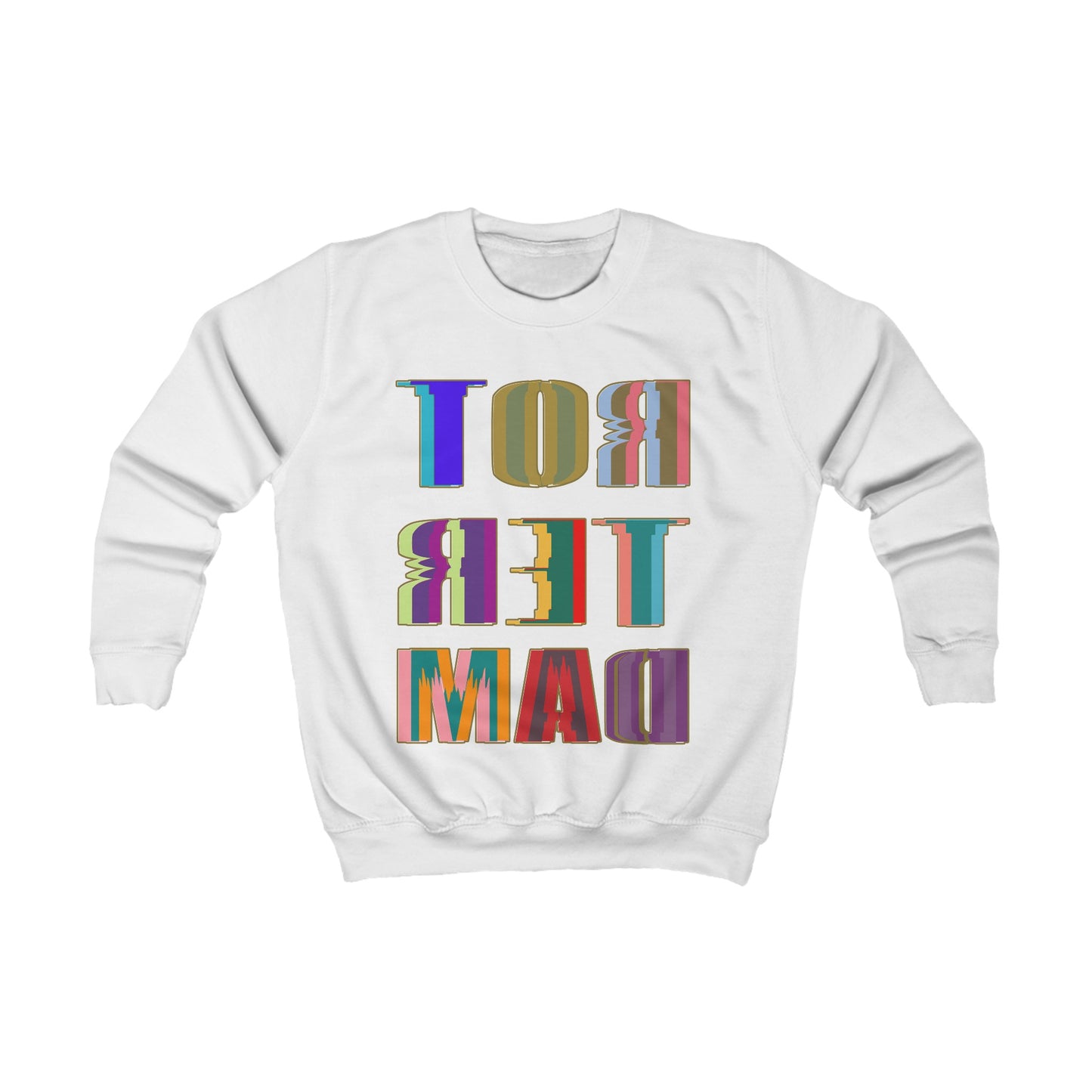 Color Block Kids Sweatshirt